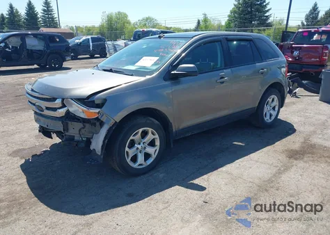 2014 Ford Edge Sel из США, поврежденный, VIN 2FMDK4JC2EBA53506